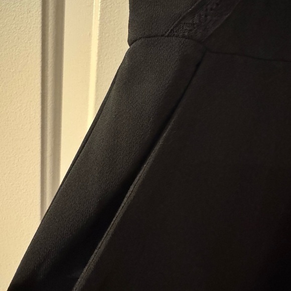 Adelyn Rae Black Lace Jumpsuit Size Large Spaghetti Strap Minimalist - Picture 5 of 10